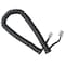 Newhouse Hardware 7 ft Uncoiled/1.33 ft Coiled Telephone Handset Cord, With RJ9 (4P4C) Connectors, Black, 5PK HSC7-BK-05 - alternate 4